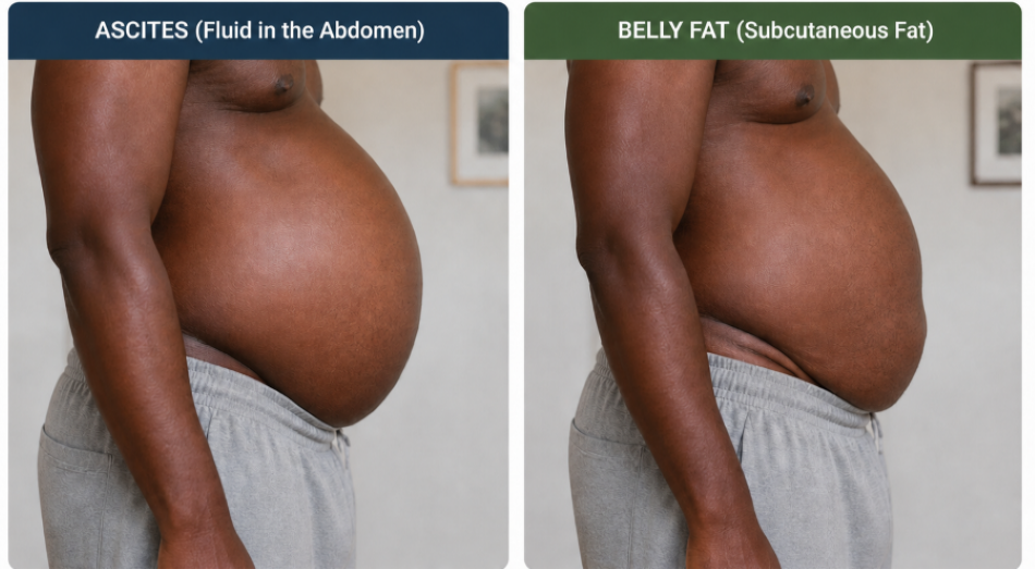 Ascites vs. Belly Fat: How to Tell the Difference